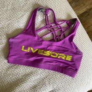 Livesore Sports Bra Size L